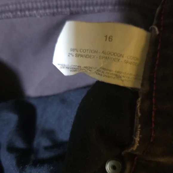 Gloria Vanderbilt Women's Classic Black Wide Leg Jeans Size 16 Plus - Picture 6 of 6